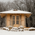 Setting Sun Tea Hut